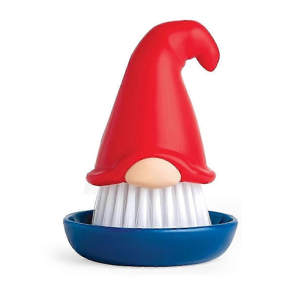 Beardy Oppvaskbørste, Oppvaskskrubbebørste, Nissegaver, Nisser, Gaver, Oppvaskbørste, Søtt Kjøkkentilbehør