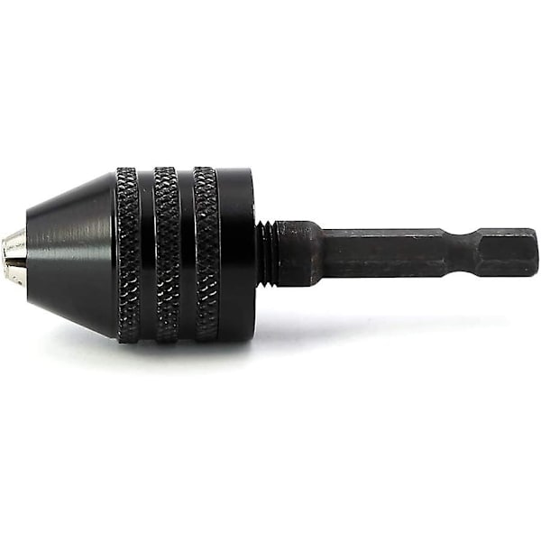 0,6-8 mm spændeskruetrækker borepatron nøgle slagboremaskine borepatron frigørelse borebit adapter 1/4\" hex skaft