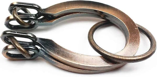 Tradisjonell hjernevrider, klassisk metall hestesko-puslespill (bronse, normal)
