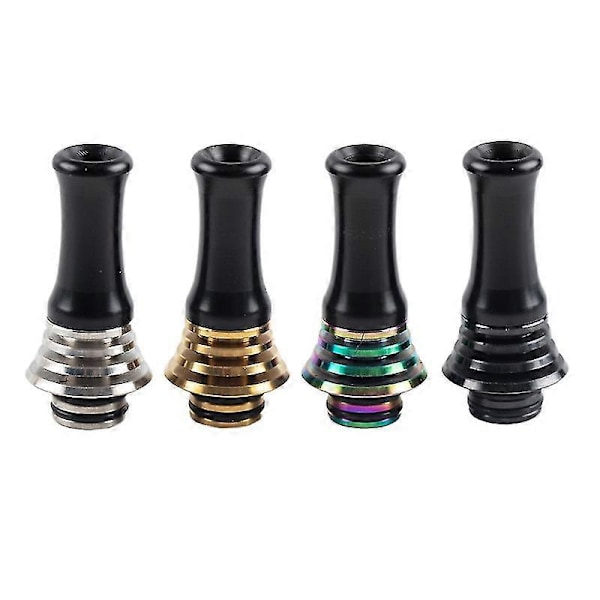 Korkea Drip Tip 510 Pipetti Dripper Olki Resistanc Ruostumattomasta Teräksestä Tehty Olki Kapea Suuosa