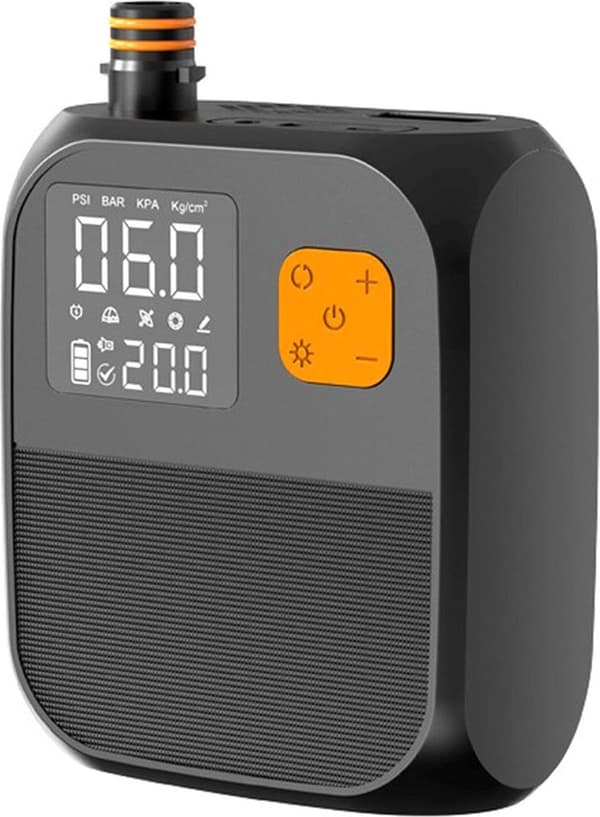 25PSI Air Pump - Rechargeable Portable Electric SUP Paddleboard & Car Pump Digital Display