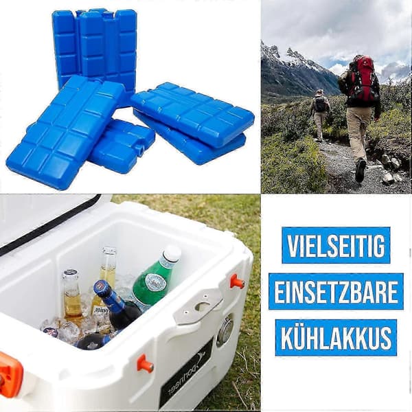 Toci 6-pack 400 ml kylklampar för kylväskor och -boxar