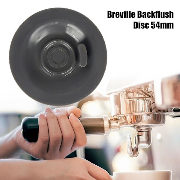 Mike 2x Rengøringsdisk Sp0001517 Til Sage Barista Espresso Kaffe Maskine Bes875 54mm