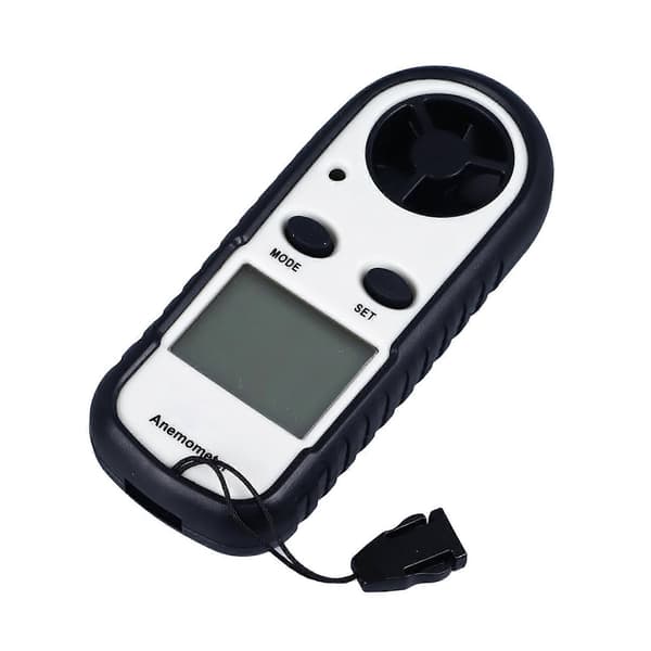 Anemometer LCD Digital Anemometer Vindhastighetssensor Automatisk Avstängning Vindhastighetsmätare för Utomhusbruk