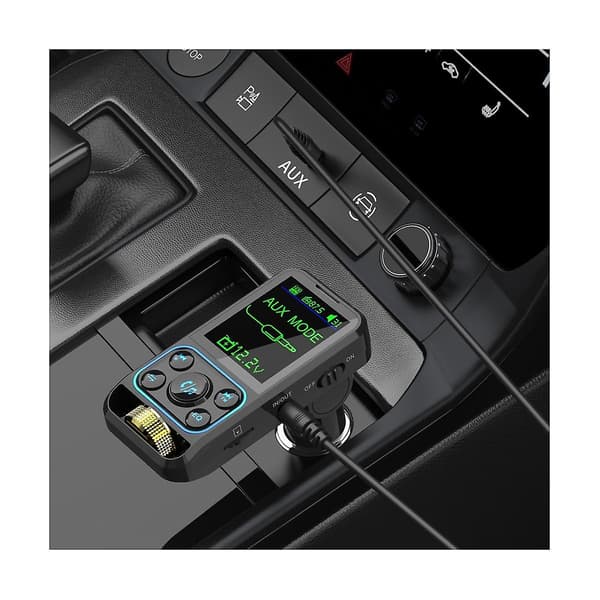 BC83 Dobbel Hurtiglading Bil Bluetooth MP3-spiller FM-sender EQ Regulator Biltilbehør