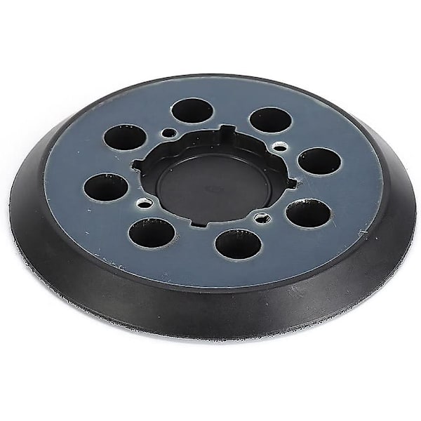Pakke med 3 8-huls slibepuder til Dwe6423 125mm excentersliber, blå