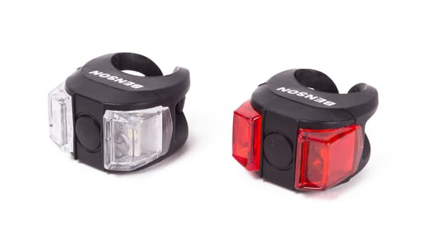 Cykellygter LED 2 stk silikone pro