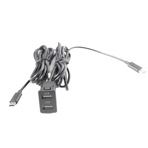 Bil Android Navigation Maskine Dobbelt TYPE-C Indgang til Dobbelt USB Interface Panel Adapter Panel