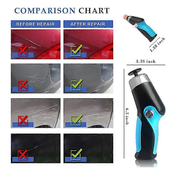 Johdoton Auton Kiillotuskone, Mini Kannettava Kiillotustyökalusarja Auton Yksityiskohtien Viimeistelyyn 12V 2000MAh Akulla