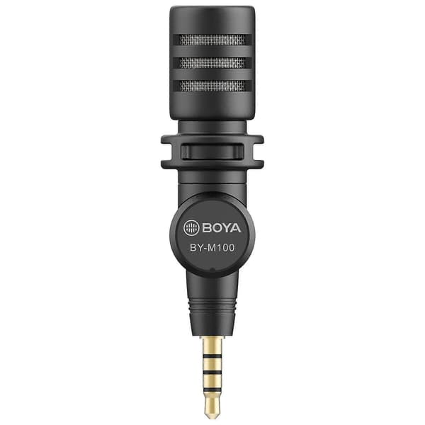 BOYA BY-M110 3.5mm Interface Mini Omnidirektionel Kondensatormikrofon