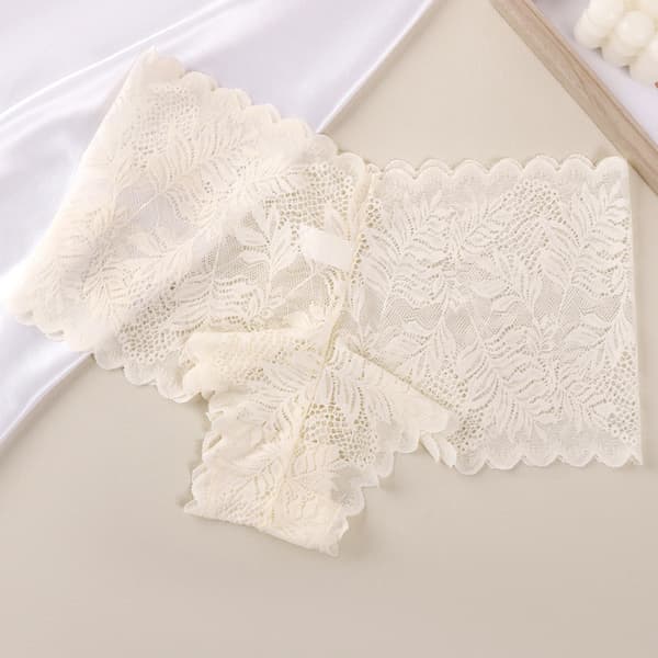 Lace panties, soft breathable fabric M