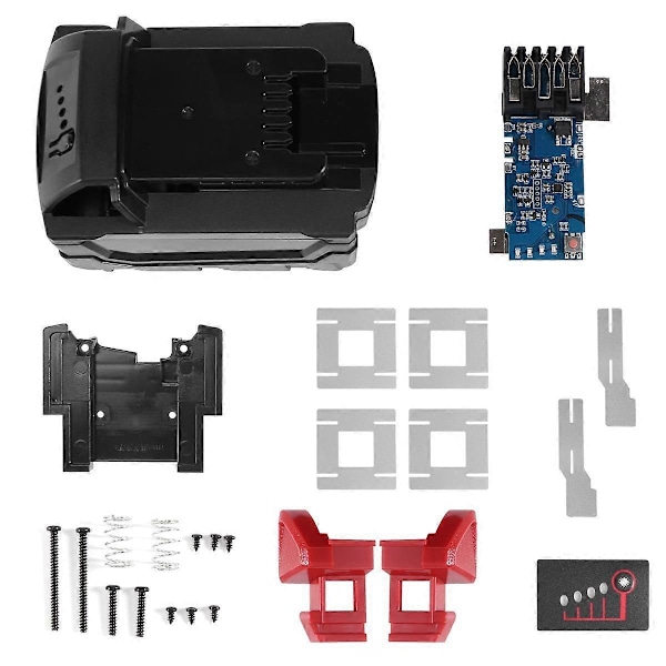M18B Li-Ion Batteri Plastskal Laddningsskydd Kretskort För 18V 48-11-1815 3Ah 4Ah 5Ah PCB Kort Skal