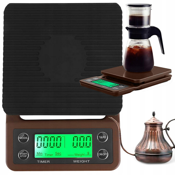 Kitchen Scale Coffee Scale 0.1g/5kg Compact and Accurate