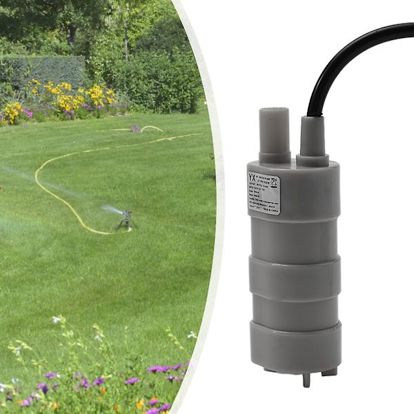 DC Uppopumppu 12V 600L/H Vesipumppu Pieni Pumppu Asuntovaunuun Leirintään Hiljainen Puutarha Mini Vesipumppu Moottorin Akseli