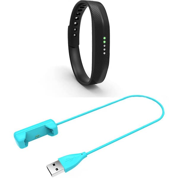 Oplader til Fitbit Flex 2 Aktivitetsarmbånd USB Opladerkabel Ledning Ny