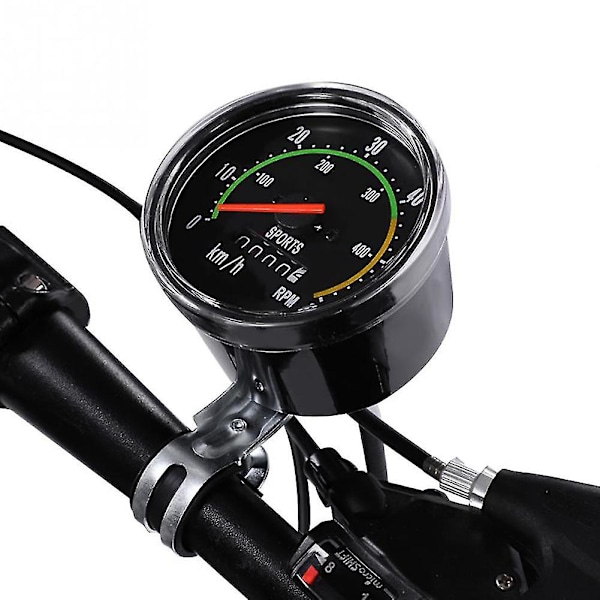 2024 Cykelodometer til 26/27.5/28/29 tommer Cykler - Ren Mekanisk Cykelcomputer med Præcise Data