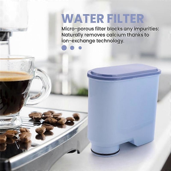 CMF009 Vandfilterpatron til kaffemaskine, erstatning for Philips Saeco Aqua Clean filtre afkalkning CA6903