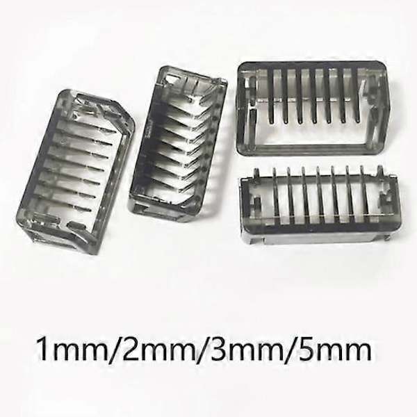 1/2/3/5MM Guide Comb för Philips One Blade QP2520 QP2530 QP2630 QP2620 Elektrisk Trimmer Rakapparat Tillbehör Positioneringskam Verktyg Ersättning