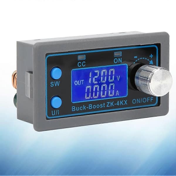 0.530V 4A DCDC BuckBoost Konverter Modul CCCV Spændingsregulator Display LCD