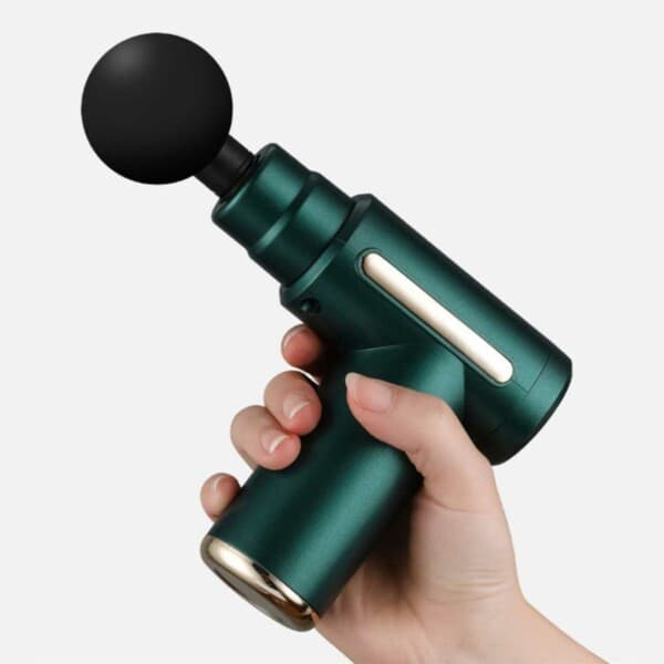 Mini Massagepistol med USB-C Ultraportabel – 1 Hoved Sort