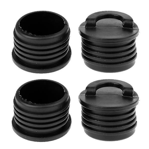 4 st Kayaks Båtdräneringsplugg Universal Dräneringsplugg Kit Båtdräneringshål Pluggar
