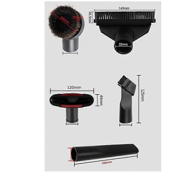 Philips Støvsuger Tilbehør, Passer 32mm Modeller, 6-Dels Sett