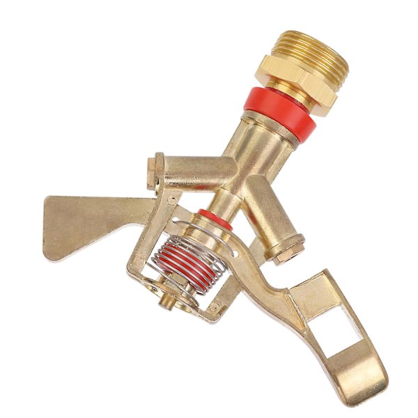 G3/4in 25mm Han Gevind Zinklegering Vanding Have Vippearm Sprinkler Dysehoved (1 stk)