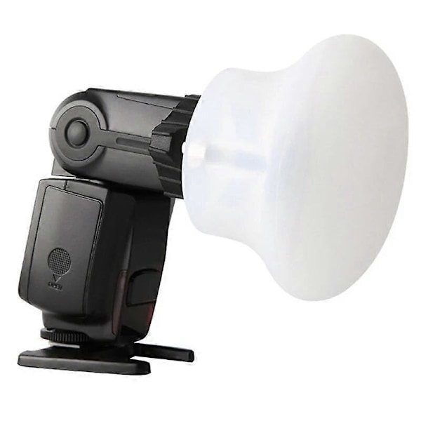 1 stk. Silikone Blød Lysskærm Gummi Mod Sfære Modulært Flash Tilbehør til Canon Nikon Yongnuo Kamera Speedlite Mod