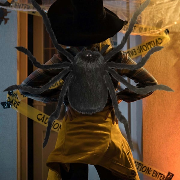 Halloween Kostymer Halloween Spindel Kreativ Ficka Spindel Maskerad Rekvisita Godis Spindel Svart Ryggsäck Stor Spindel 2025:e