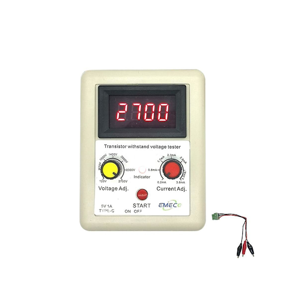 110V-2600V IGBT Spänningstestare Dioder MOS Triod Digital Voltmeter Testare Bärbar Motstånd