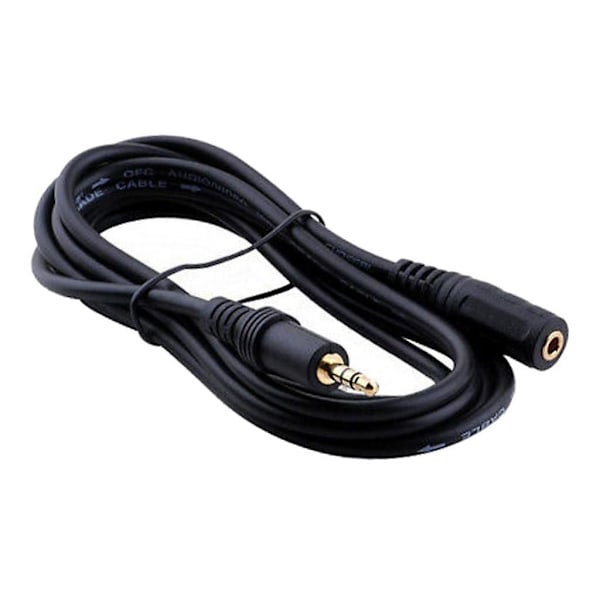 3,5 mm 1/8\" Han-Hun Stereo Hovedtelefon Kabel Snor Stik Ny 10m