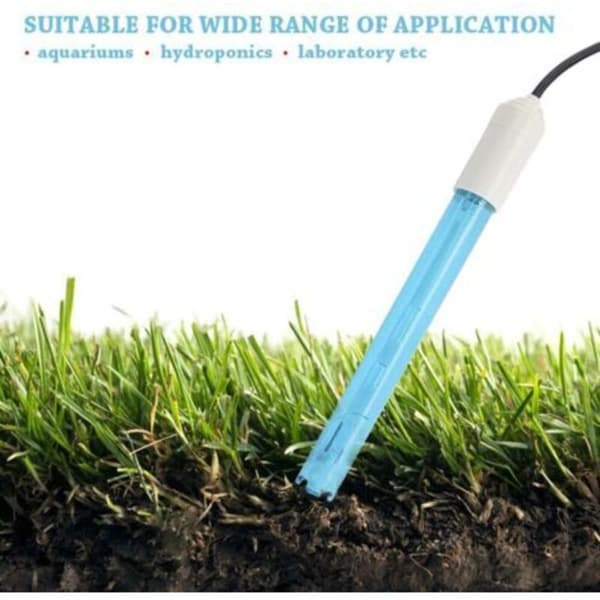BNC-interface ph-201PH laboratorieelektrode kompositelektrode probe pH-sensor hydroponics pH-meter tilbehør