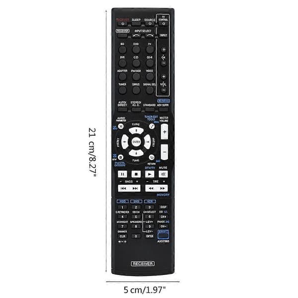 Erstatningsfjernbetjening til VSX-920 VSX-820-K Controller Hurtigste Respons