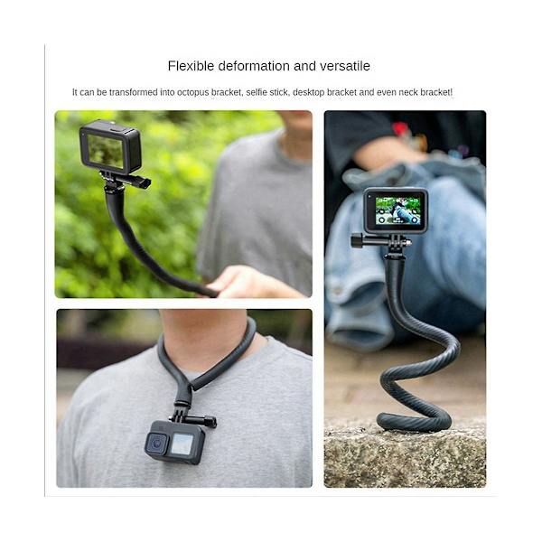 Mini Action Camera Feste For Action Mini Kamera Bleksprut Stativ Telefonholder Klype Stativ