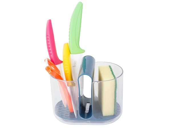 Utensil Holder - Utensil Rack for Kitchen - Dish & Utensils
