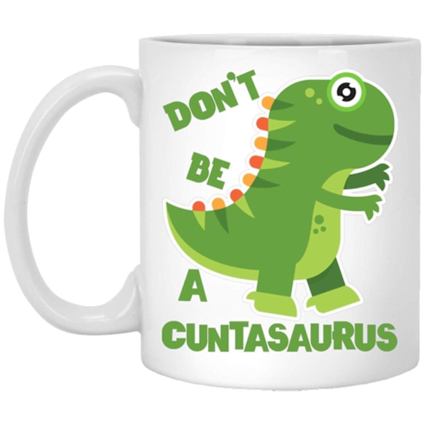 Dinosaurie Var inte en Cuntasaurous Dinosaurie Keramisk Kaffemugg Vattenkopp-STIL 12 2025:e
