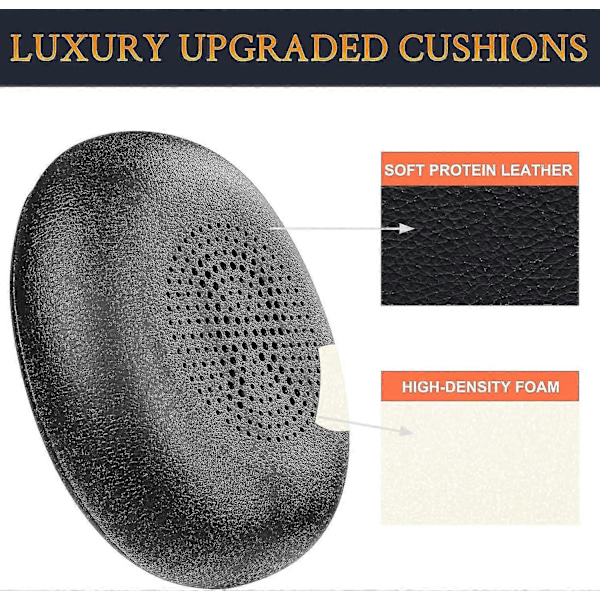 Erekksjonsputer for Jabra Evolve2 65 (65ms 65uc Usb)/evolve2 40 (40uc 40ms Usb)/elite 45h On-Ear Trådløst Hodesett