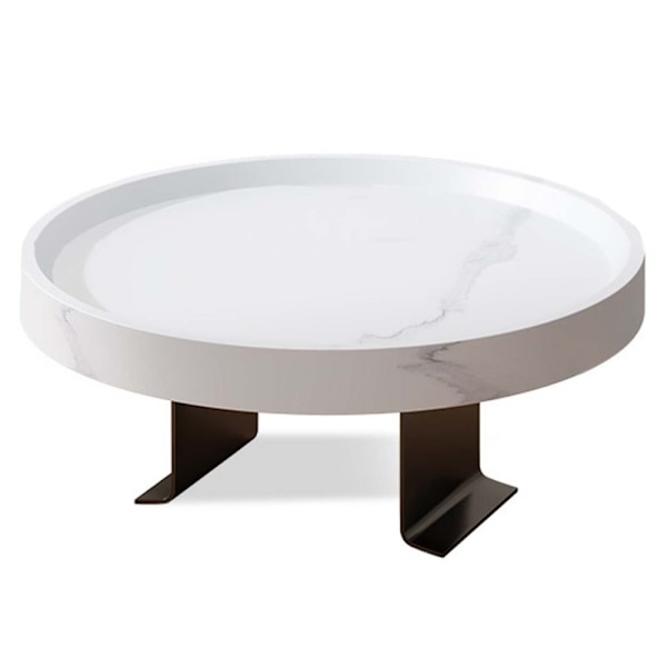 Armrest Tray Sofa | Table for Sofa Armrest | Adjustable, 30cm White Marble