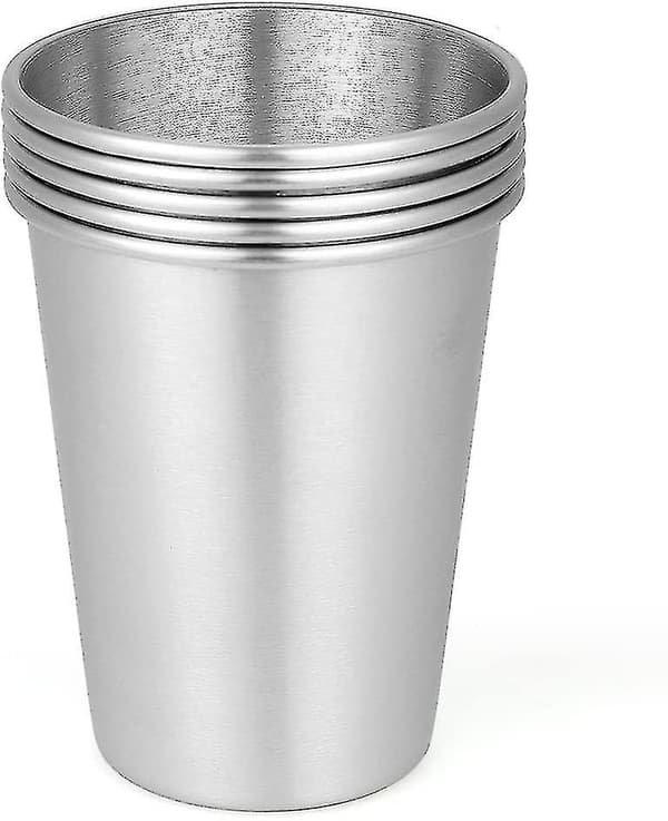 5 stk. Rustfrit Stål Kande Rustfrit Stål Kande Stabelbar Kande 350ml