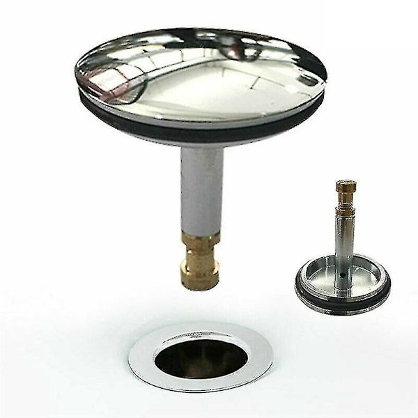 43mm Badekaravløpsstopper Bad Badekar Vask Avfall Pop-up Plugg Utbytting