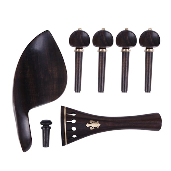 Violin Hagehviler Stolestykke Endepind Stemmeskruer Hagehviler Hage Hvile Violin DIY Dele Tilbehør Endepind
