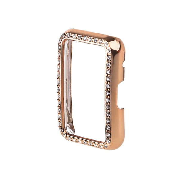Färgglatt Rhinestone Bumper Hybrid Skal Pc Klockfodral För Huawei Watch Fit Smart Band Skydd