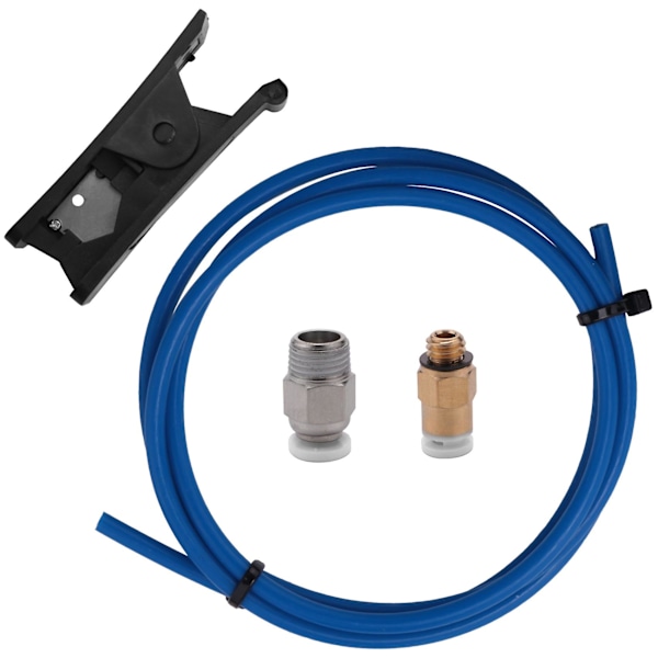 for PTFE Bowden-slange XS-serien 1M og rørkutter for 3D-skriver 1.75mm filament med PC4-M6 og