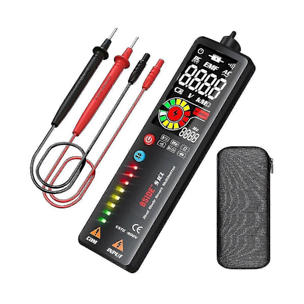 S1cl Tester LCD 3-resultaters Display AC Detektor Berøringsfri Med Justerbar Følsomhed Multimeter