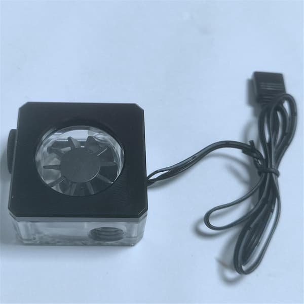 Vandkøling Flow Meter RGB Vand Flow Meter G1/4inch Flow Meter System til PC Gaming Vandkøling