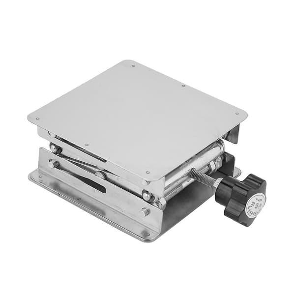 Sakseløfteplatform i rustfrit stål til laboratoriebrug 100x100mm