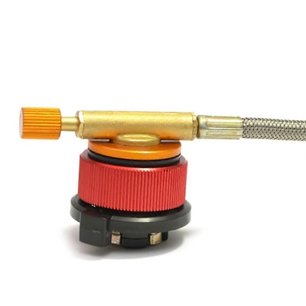 Utomhus Camping Vandringsugn Adaptor Omvandling Split Typ Gasugn Koppling Tankadapter