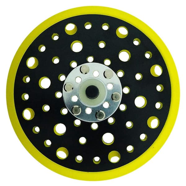 150mm 5/16 Gjenge 52 Hull Medium Density Tilfeldig Orbital Sander Borrelås Bakplate Kompatibel m