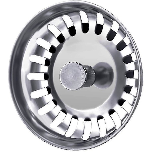 78mm Universal Køkkenvaskprop Rustfrit Stål Vaskfilter