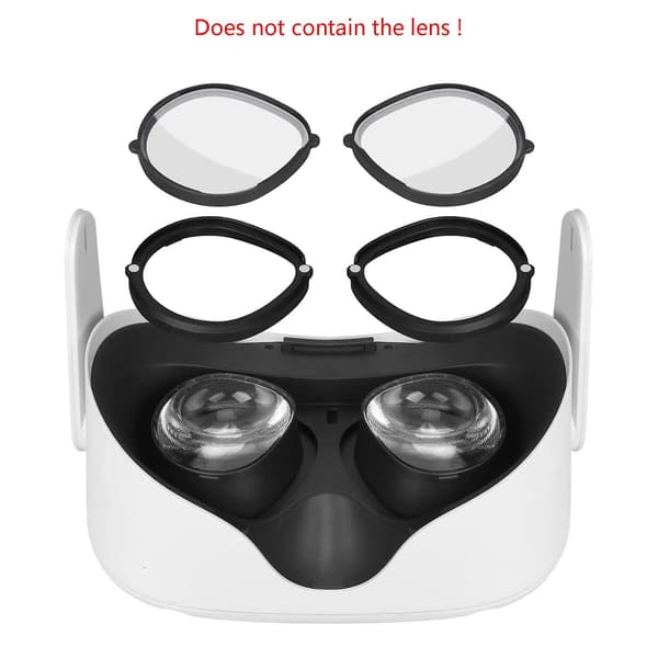 För Oculus Quest 2 Vr Magnetisk Glasögonlinsram Snabb Demontering Klämma Lins Skydd För Vr Gl